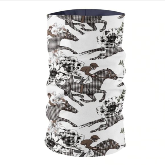 EQUESTRIAN Horse & Rider Face Mask Gaiter - Picture 4 of 12